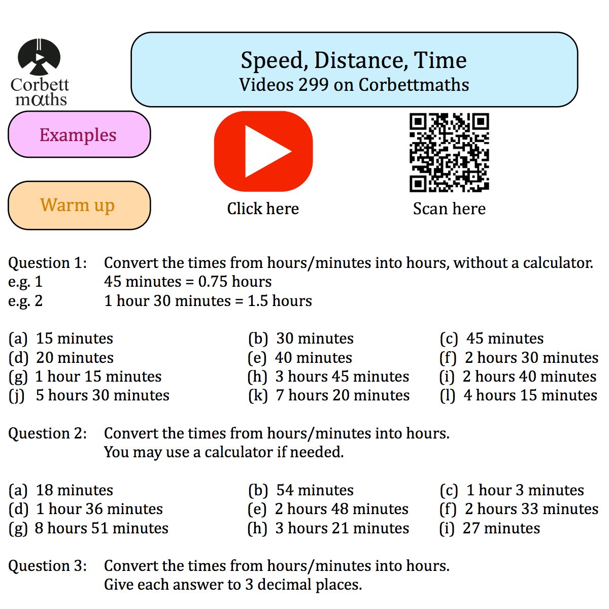 corbettmaths ks3