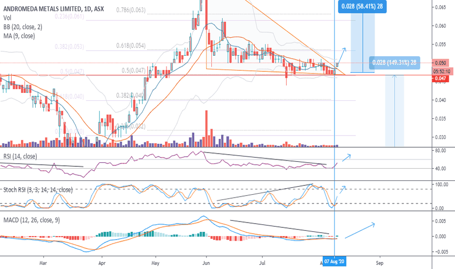andromeda metals share price forecast