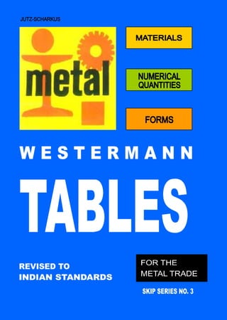 westerman table pdf