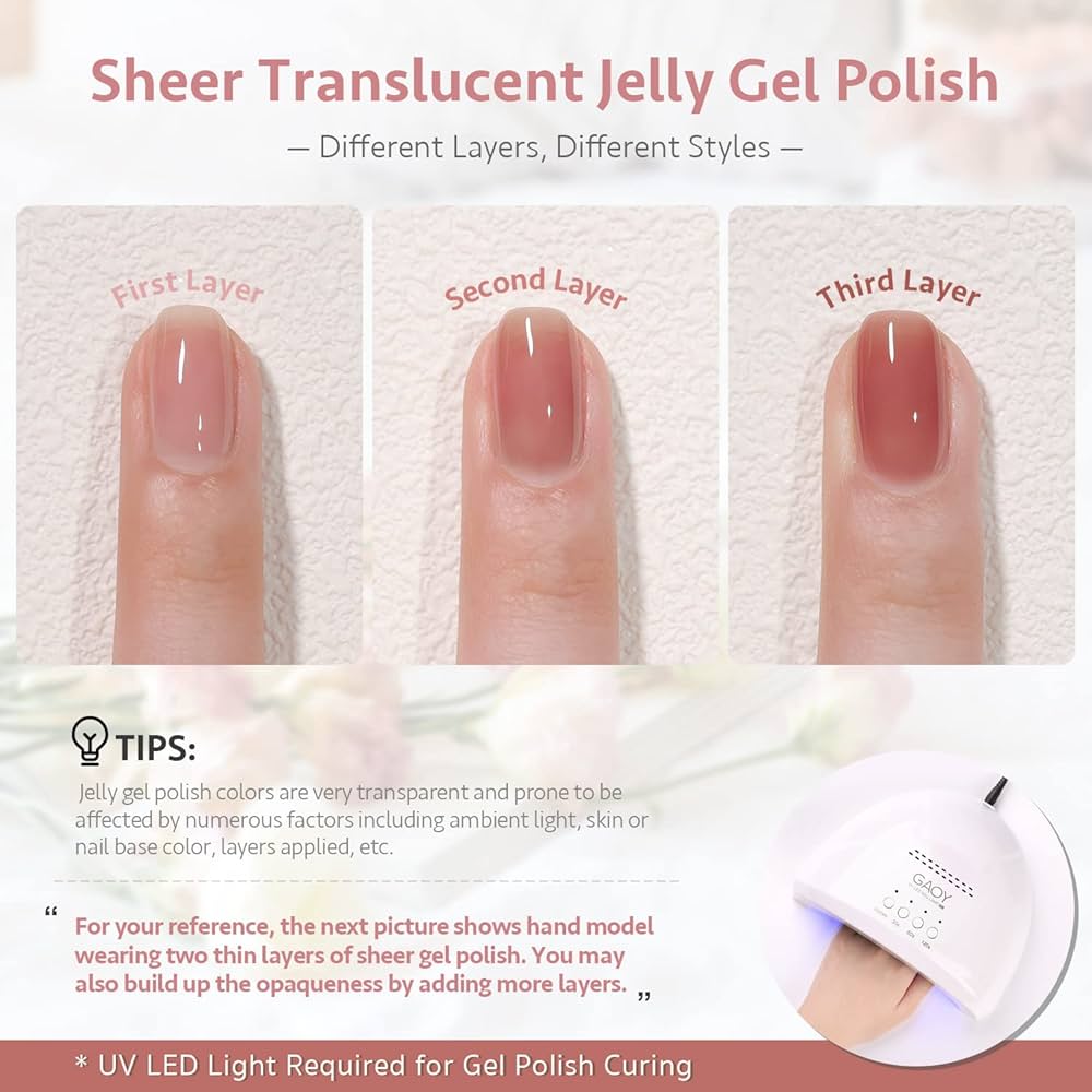 jelly pink nail polish