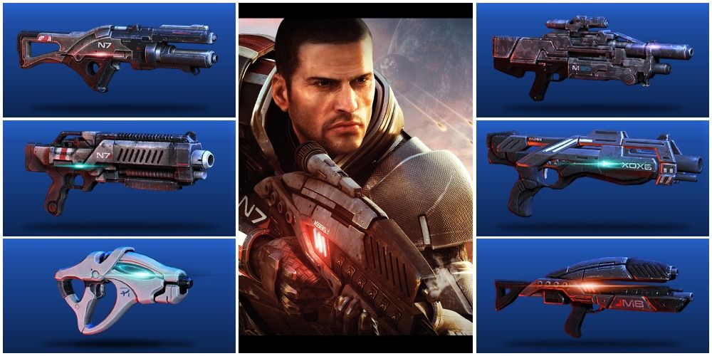 weapons mass effect 3