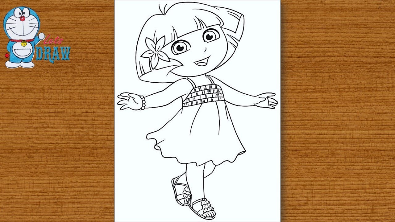 dora drawing easy