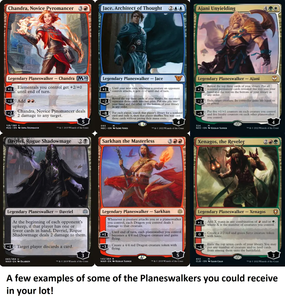 mtg planeswalkers