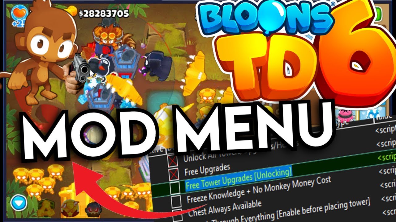 bloons td 6 unlock all mod