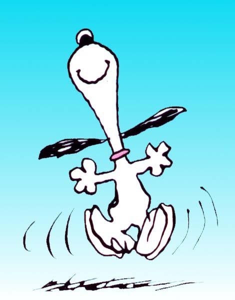 happy dance snoopy