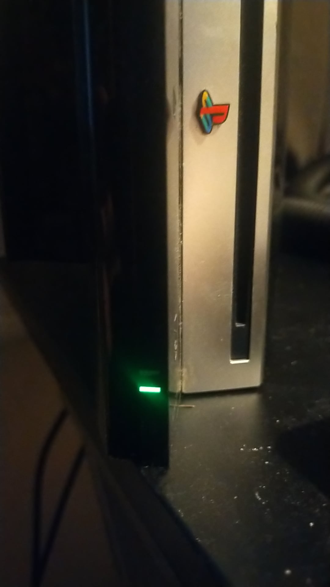 ps3 flashing green light