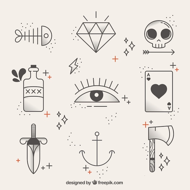 easy tattoos to draw on yourself