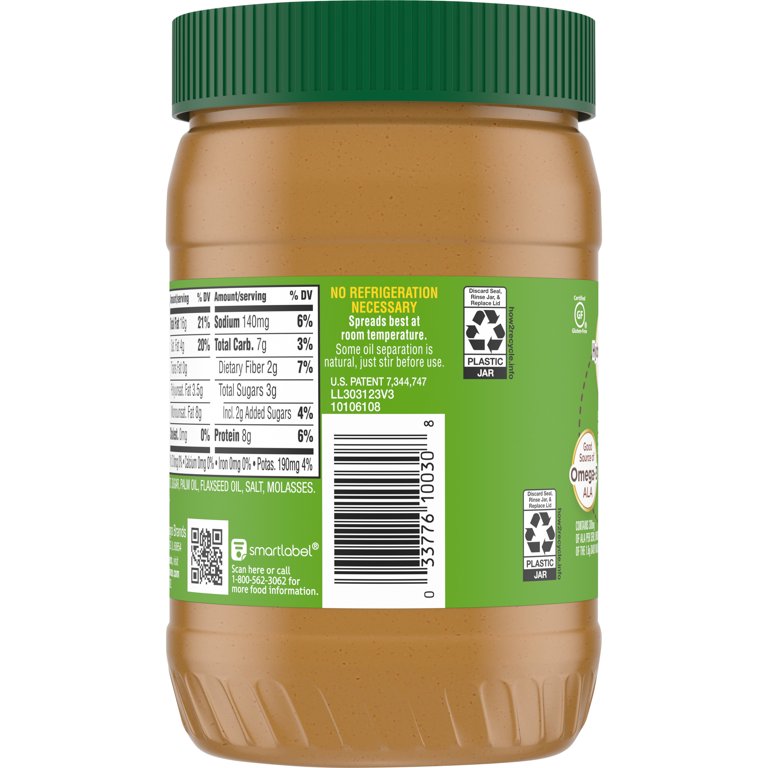 smart balance peanut butter recall