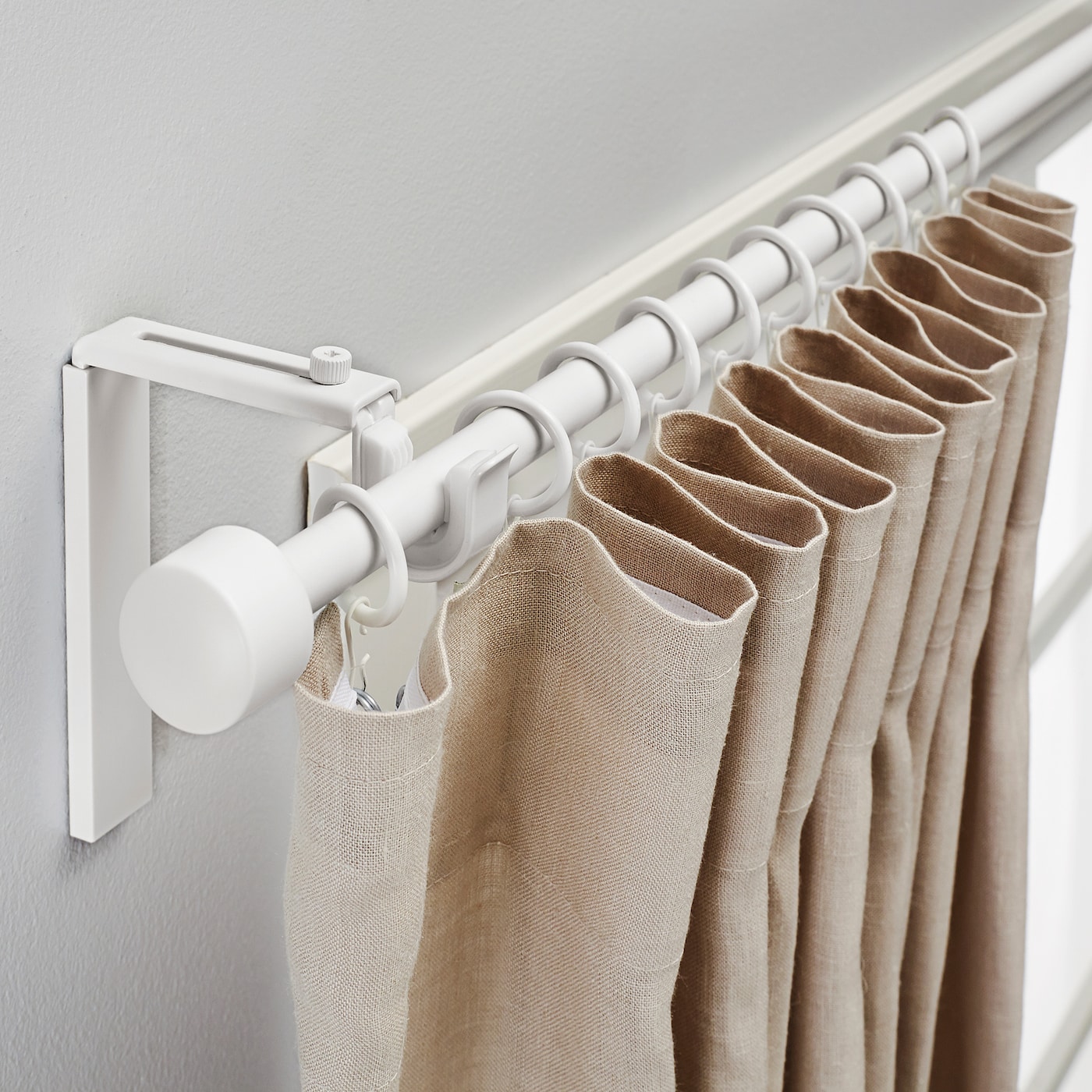 ikea curtain pole