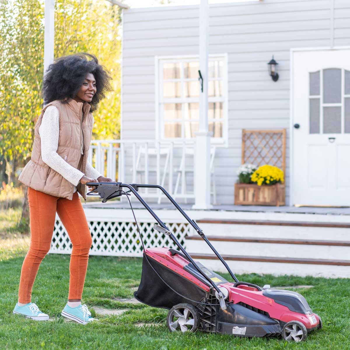 pull cord on lawn mower loose