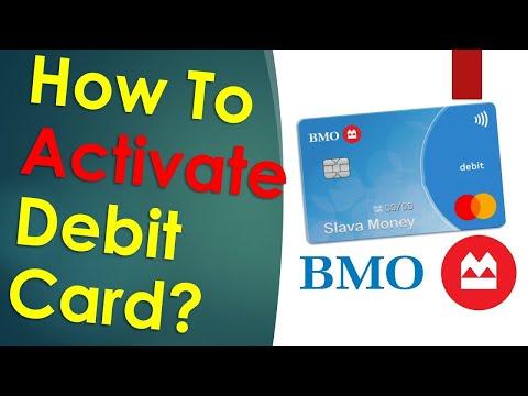 activate bmo debit card