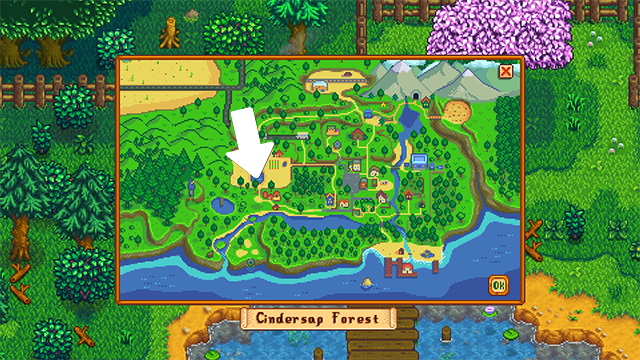 flower dance stardew valley location