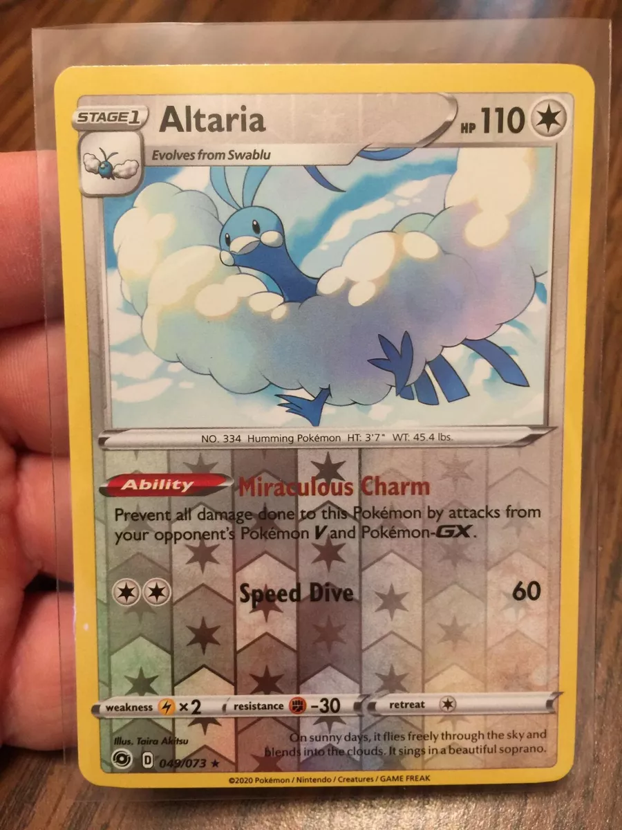 altaria pokemon card stage 1