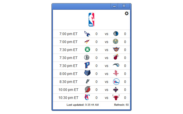 nba live score