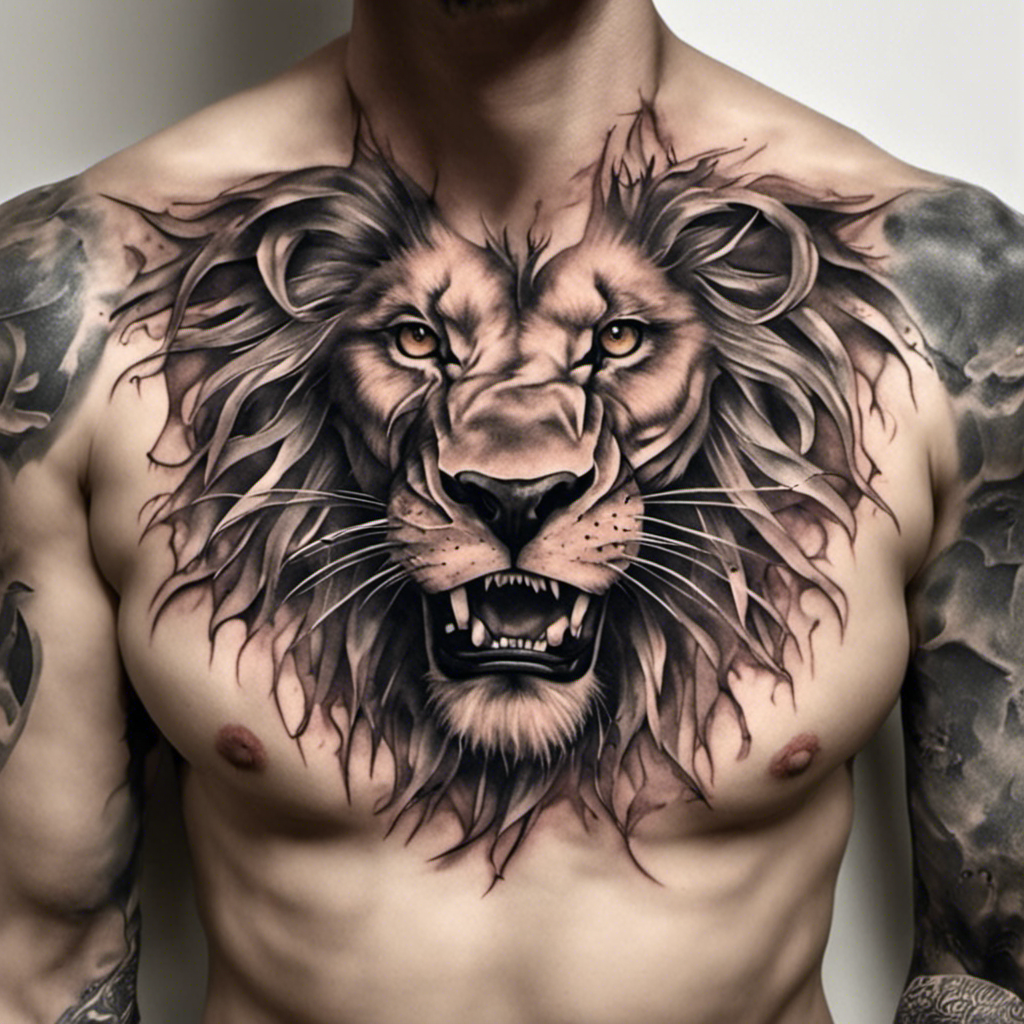 lion tattoo design