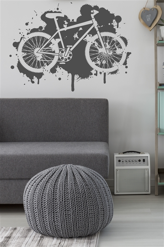 bicycle wall decals