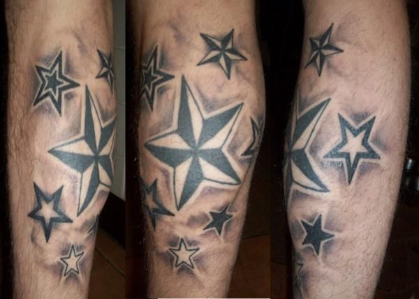 star tattoo ideas for guys