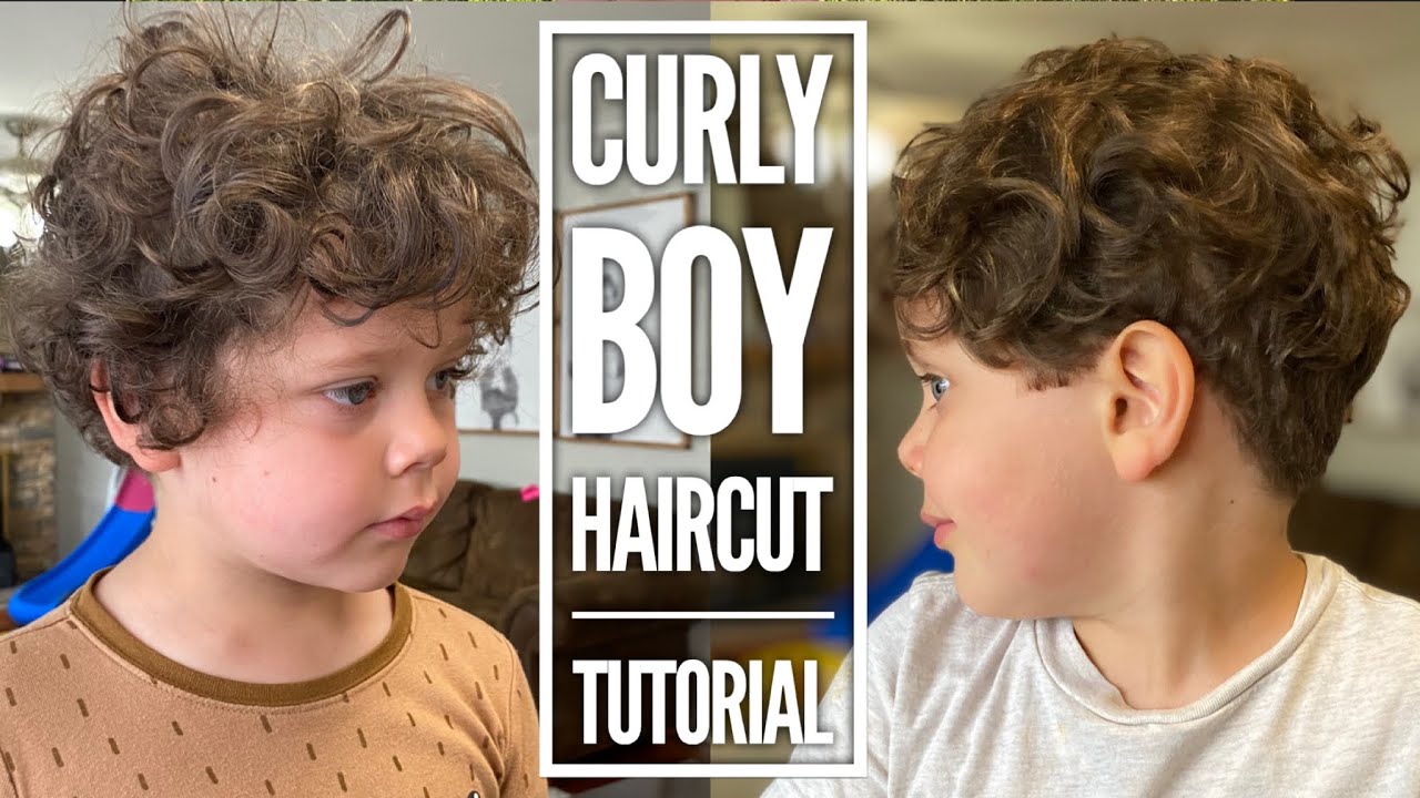 boy cut for curly hair