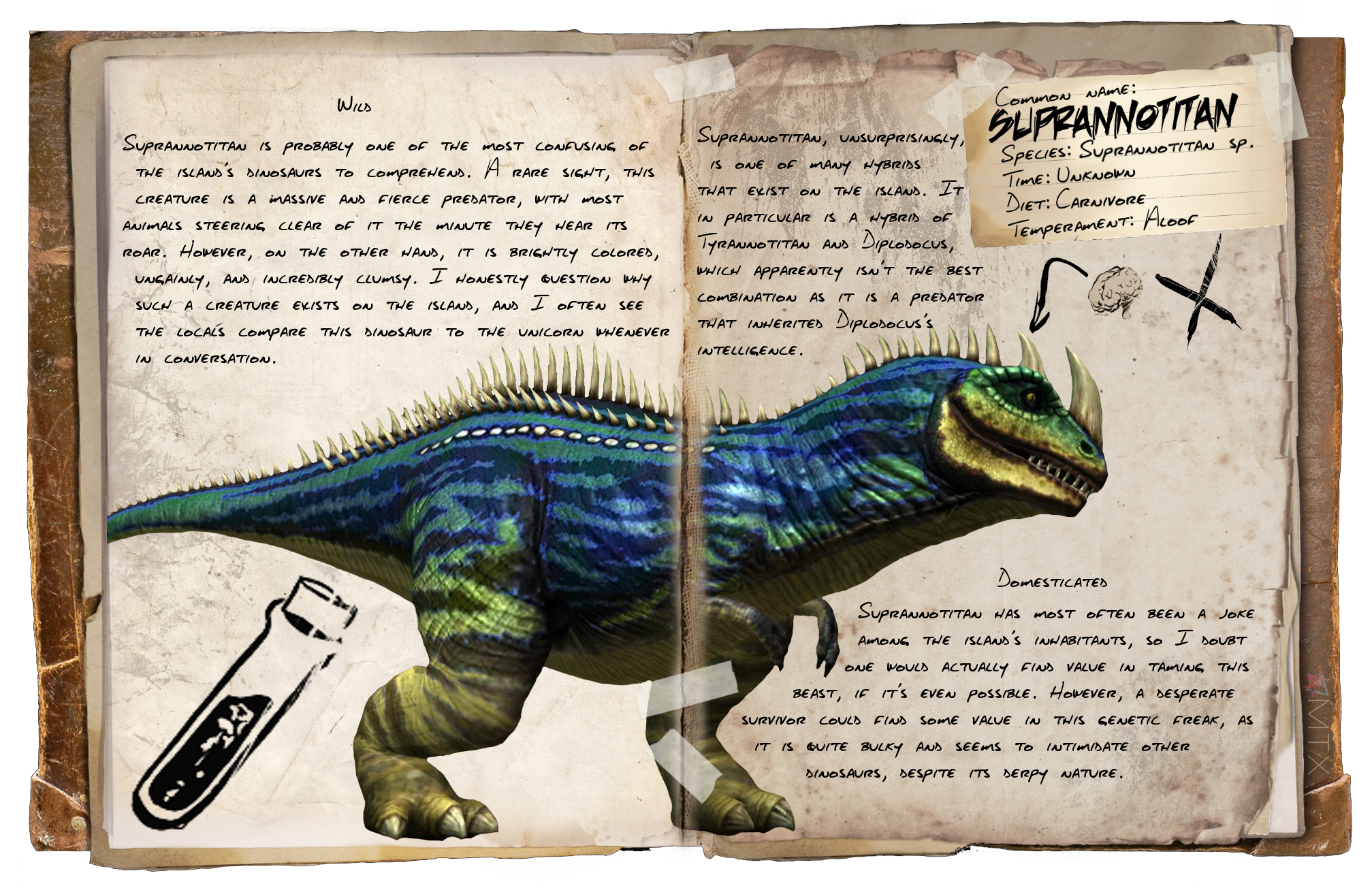 new ark dino