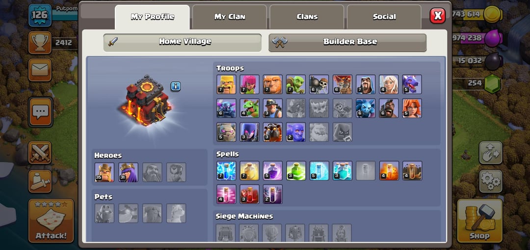 clash of clans th11 max levels