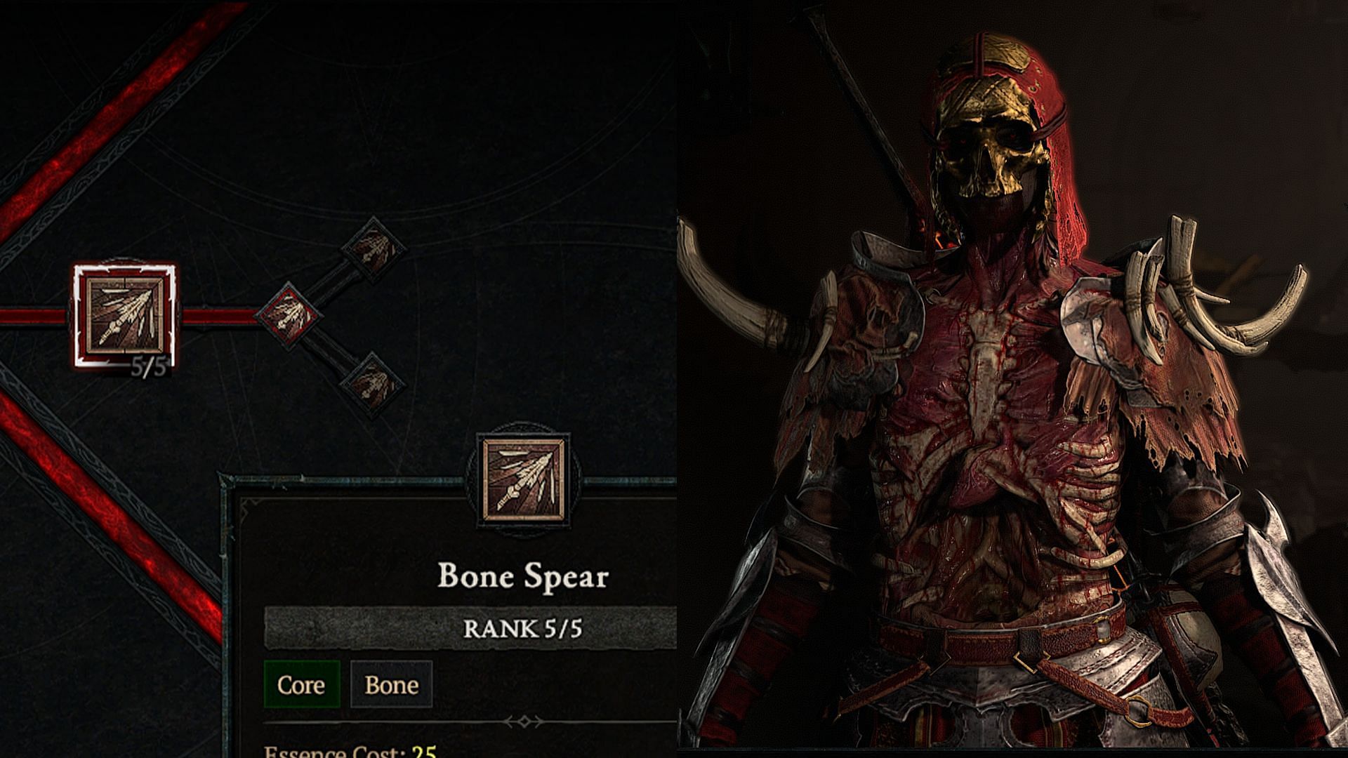 necromancer bone spear build