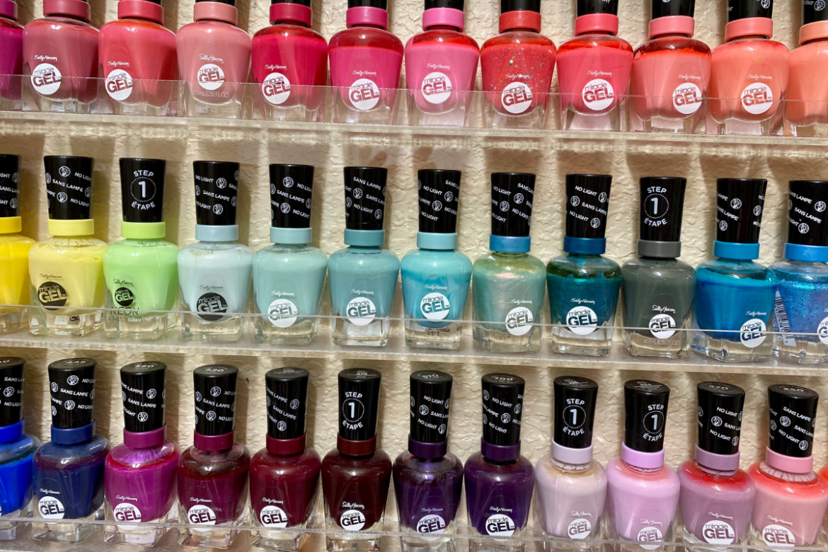 sally hansen gel nail polish colors