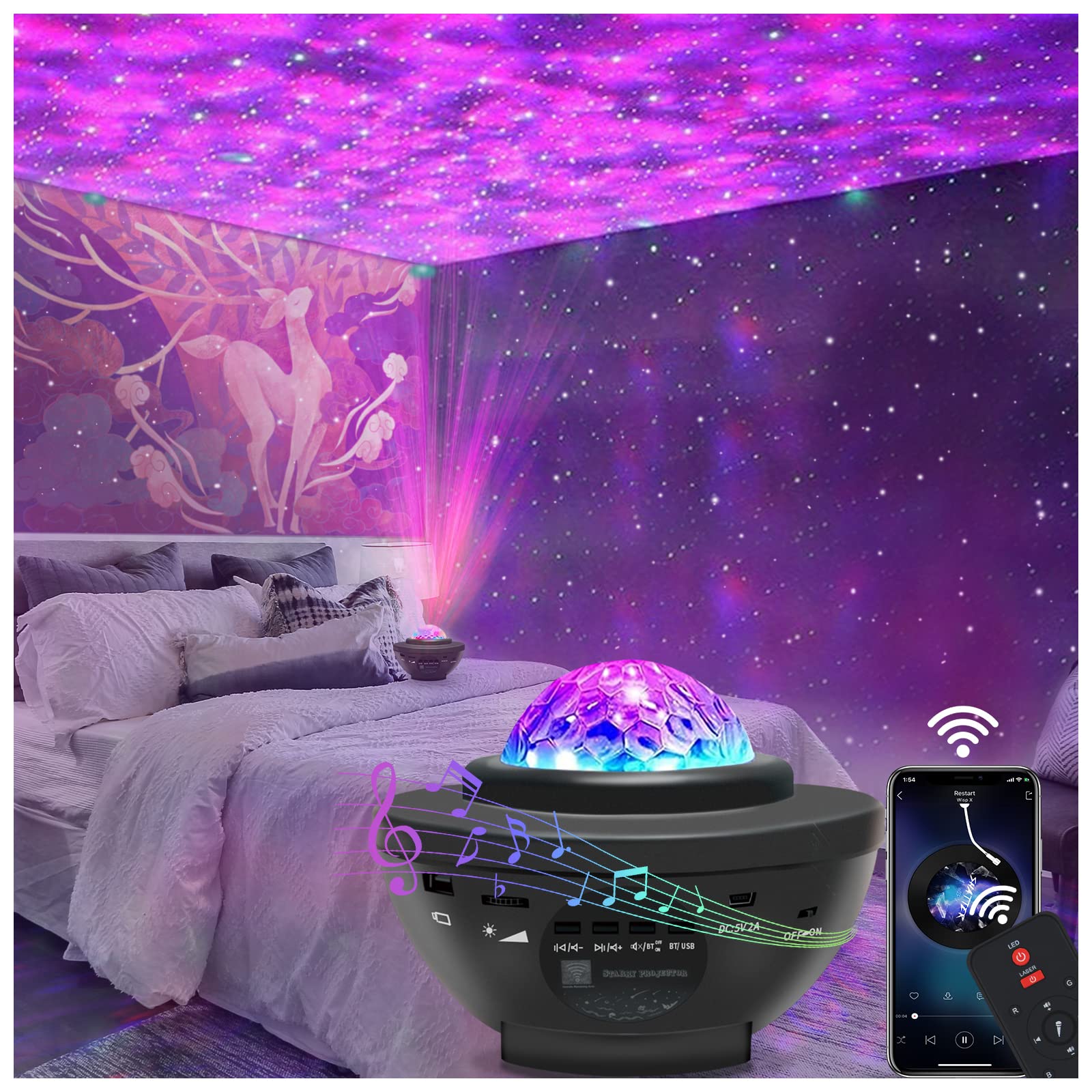 starry projector light