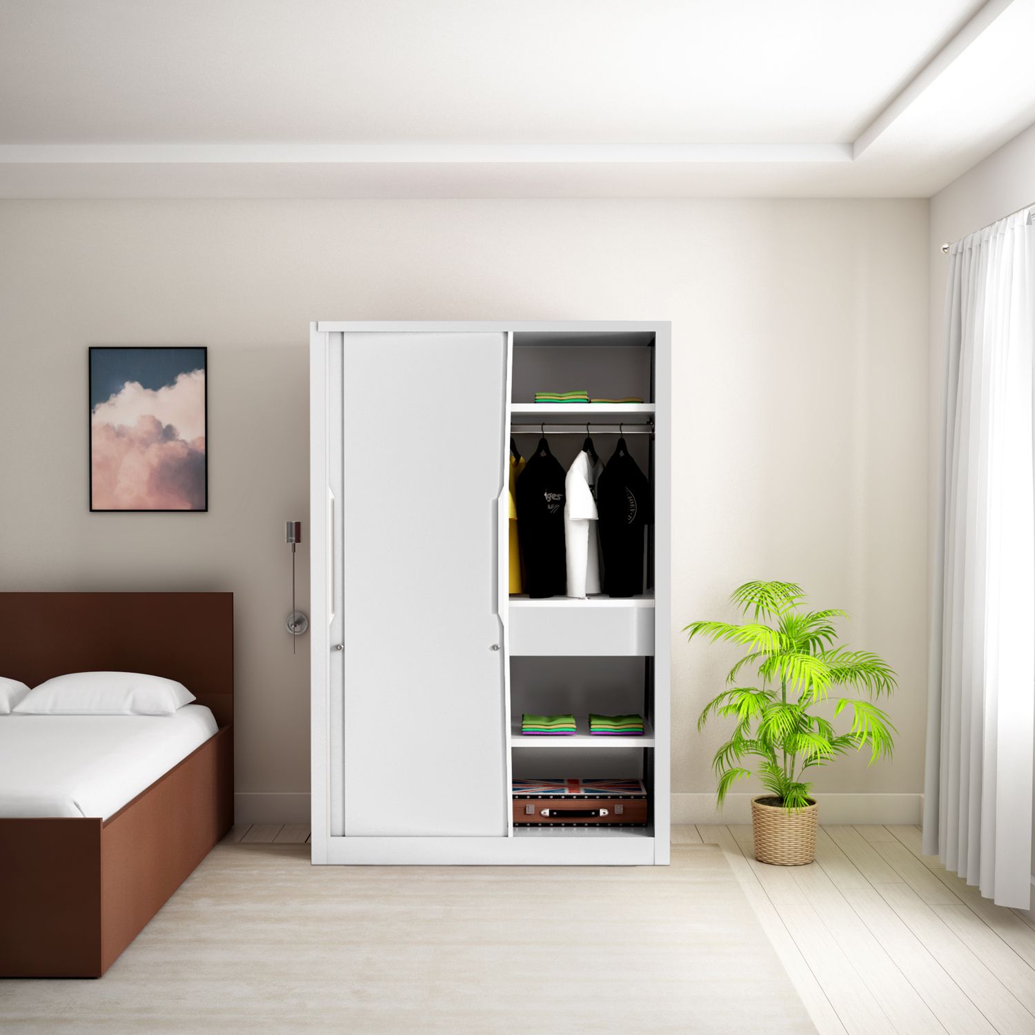 godrej interio wardrobe sliding