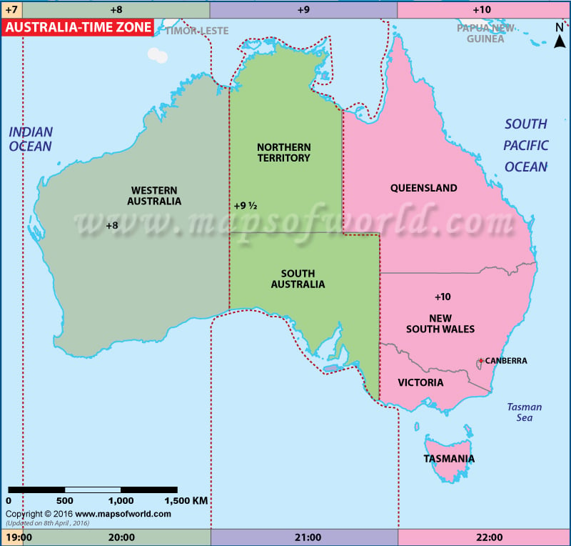 australia time zone