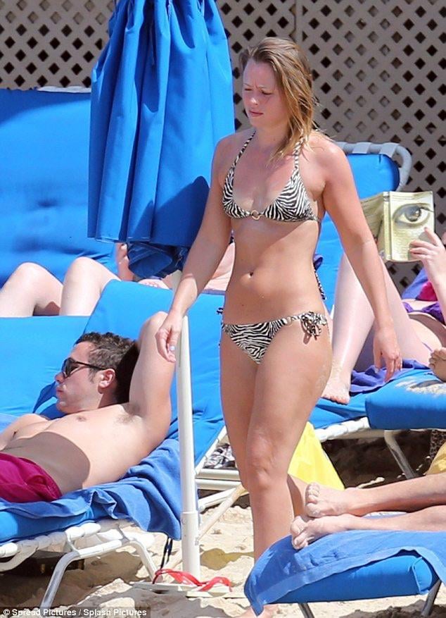 kimberley walsh in bikini