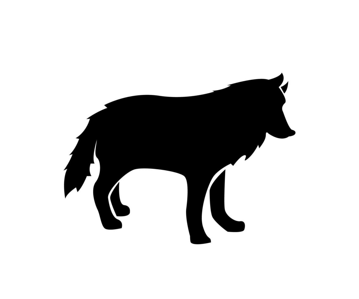 loup silhouette