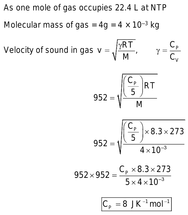 4.0 g of a gas occupies