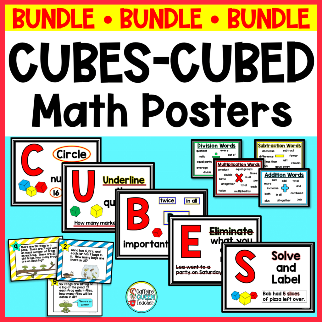 cubes math strategy