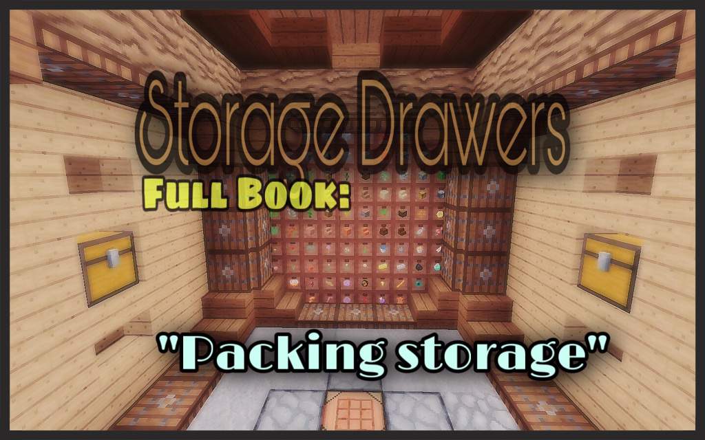 minecraft storage drawers