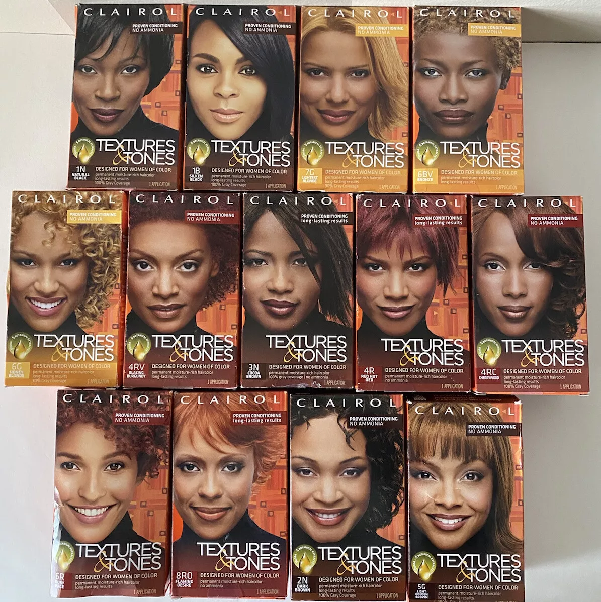 clairol hair shades