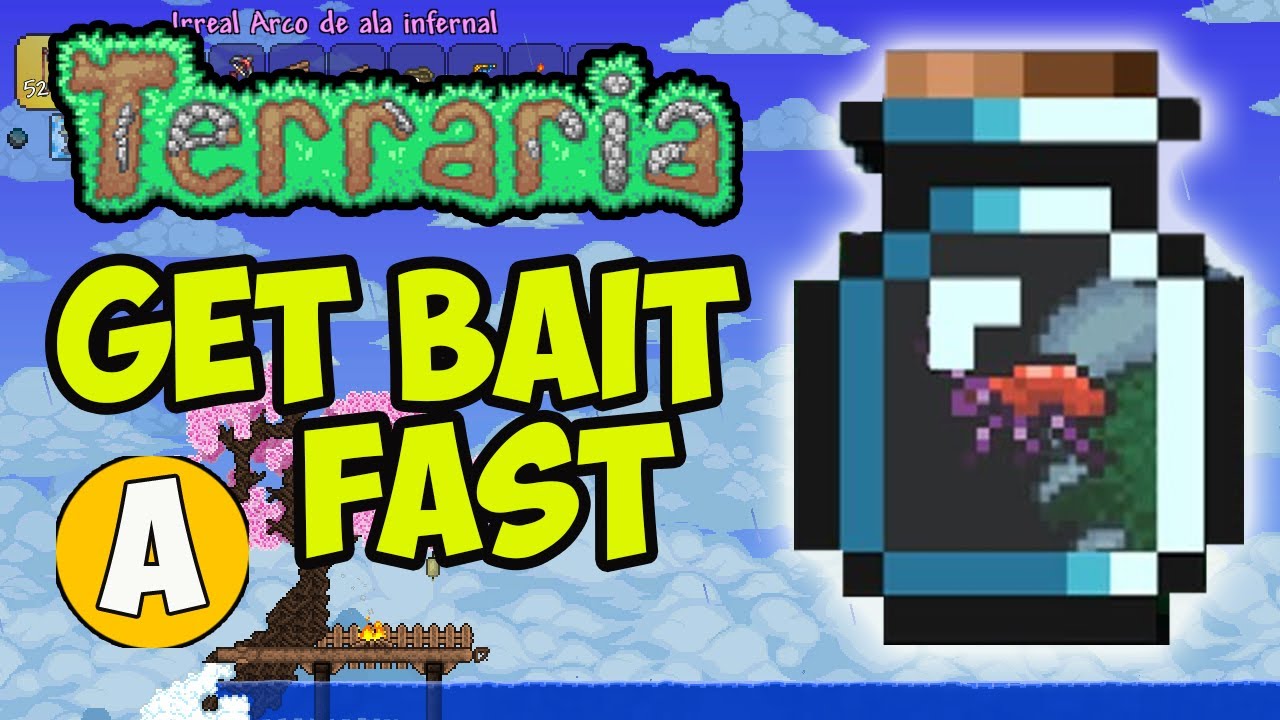 getting bait terraria