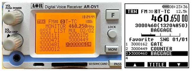 radio scanner digital tetra