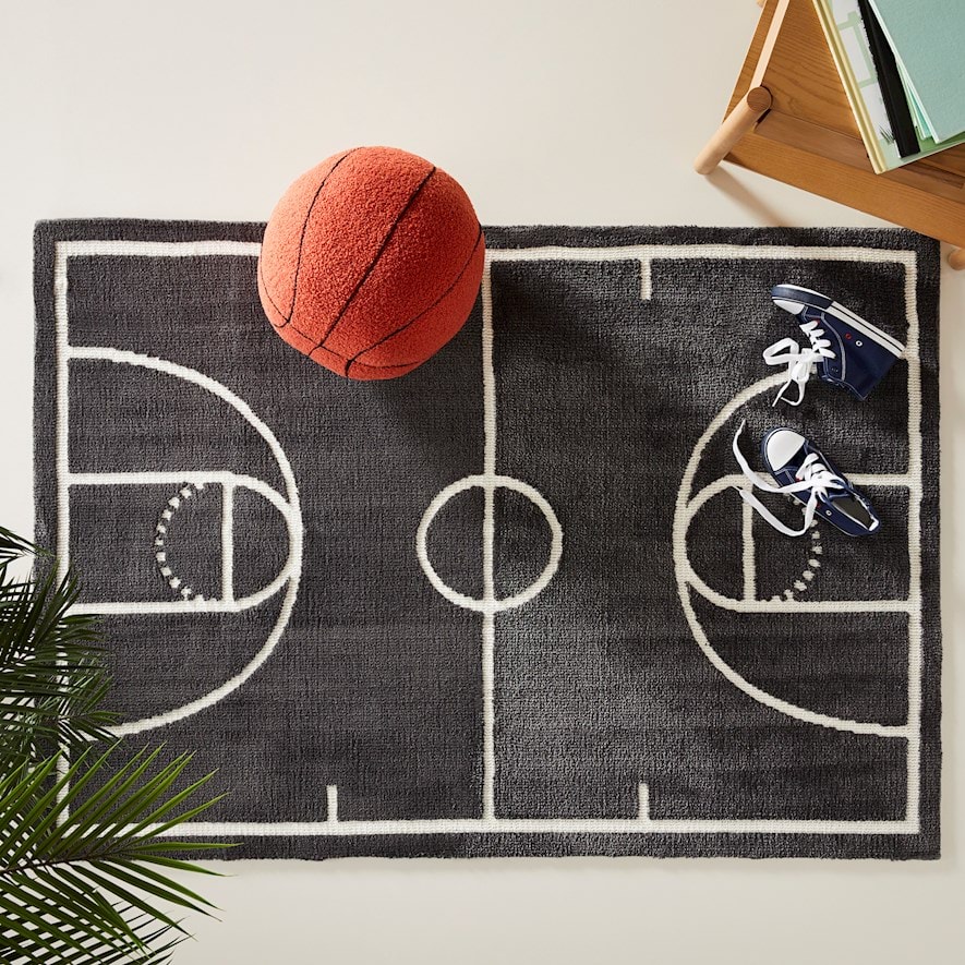 basketball rug