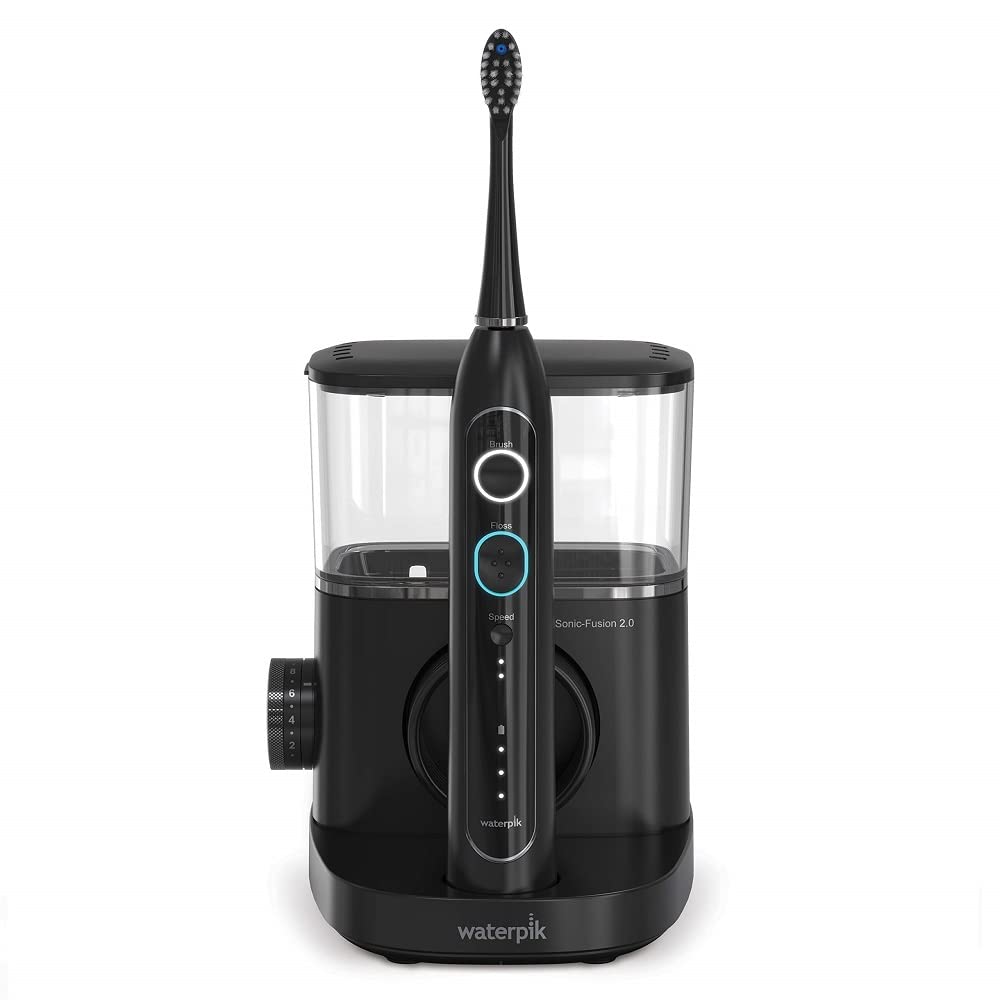 water flosser toothbrush combo