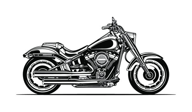 motorcycle outline