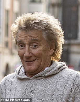 does rod stewart wear a wig