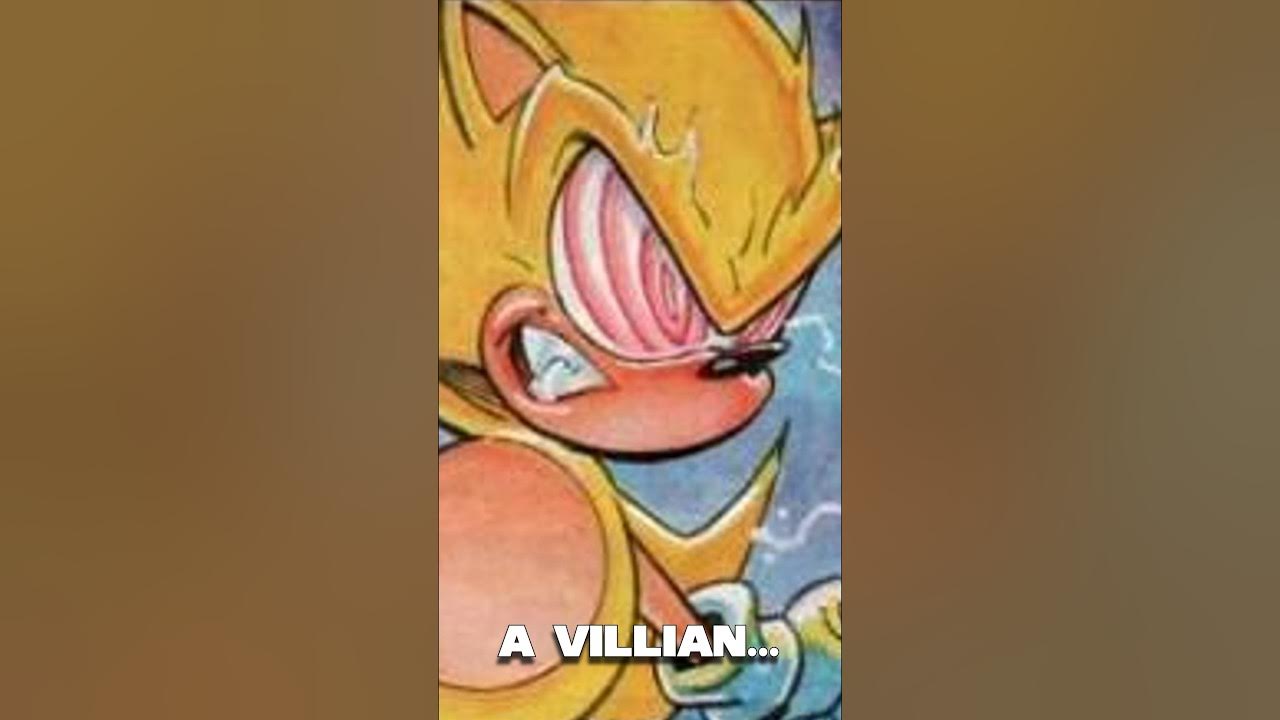 evil super sonic the hedgehog