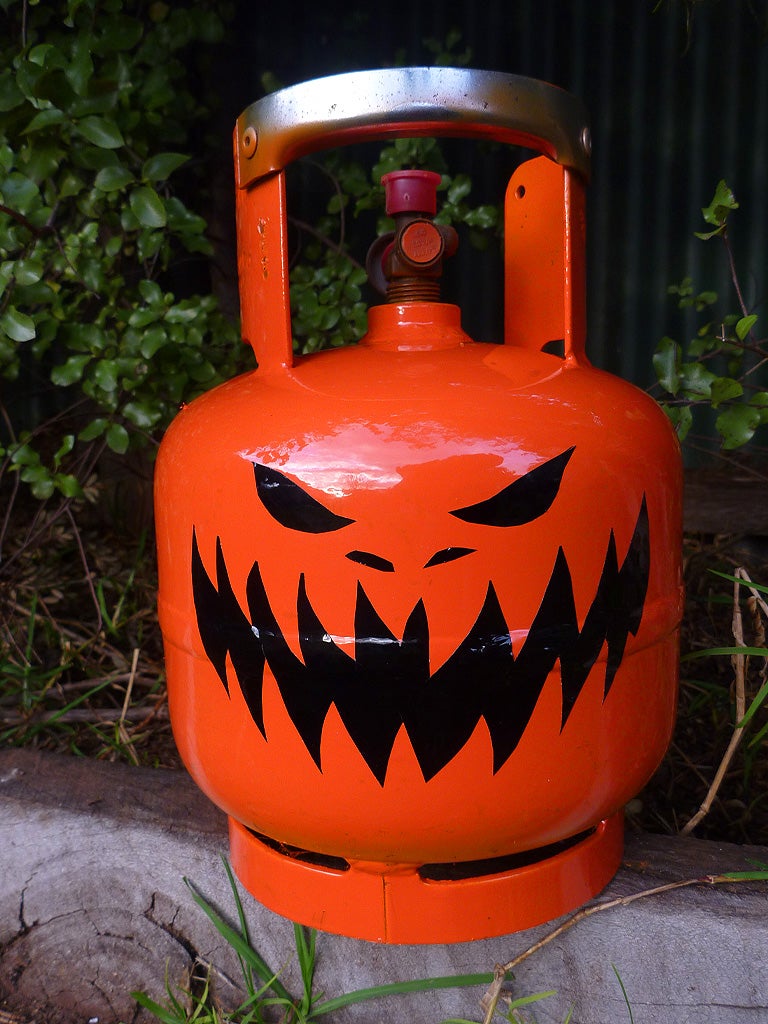 jack o lantern propane tank