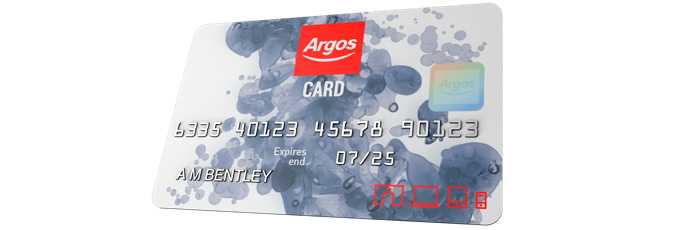 argos credit card newday