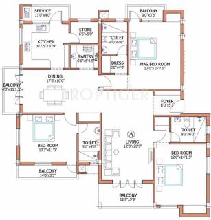 2200 sq ft apartment floor plans