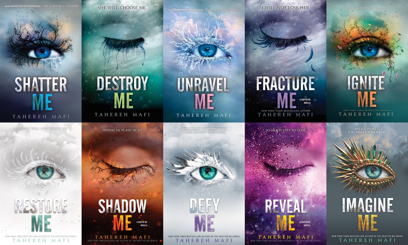 shatter me series order to read