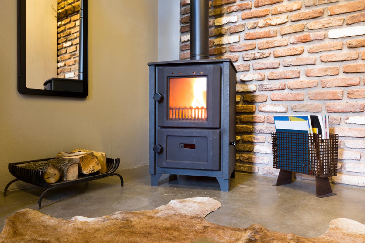 wood burning stove and installation cost
