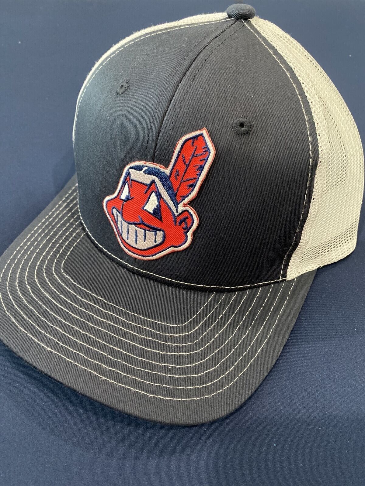 cleveland indians trucker hat