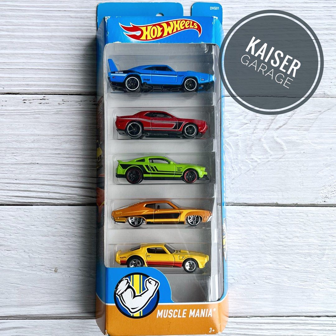 hot wheels muscle mania list