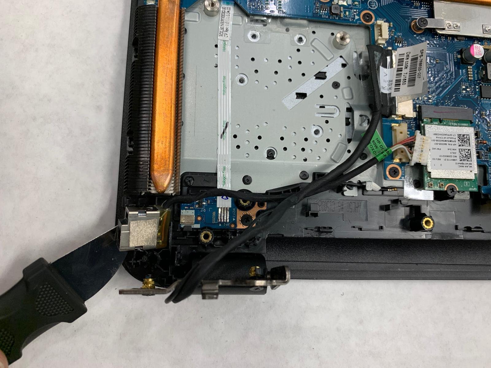 hp laptop charging port replacement